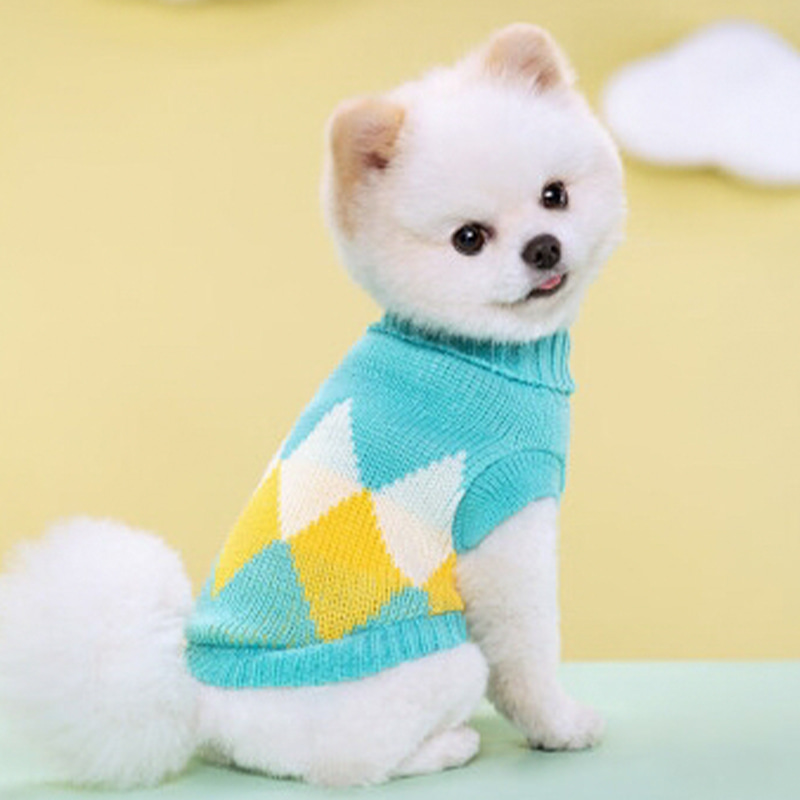 Blue Plaid Rowan Warm Plete Pletet svetr